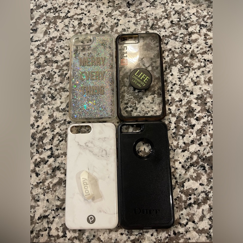 Bundle of 4 iPhone 7 Plus cases